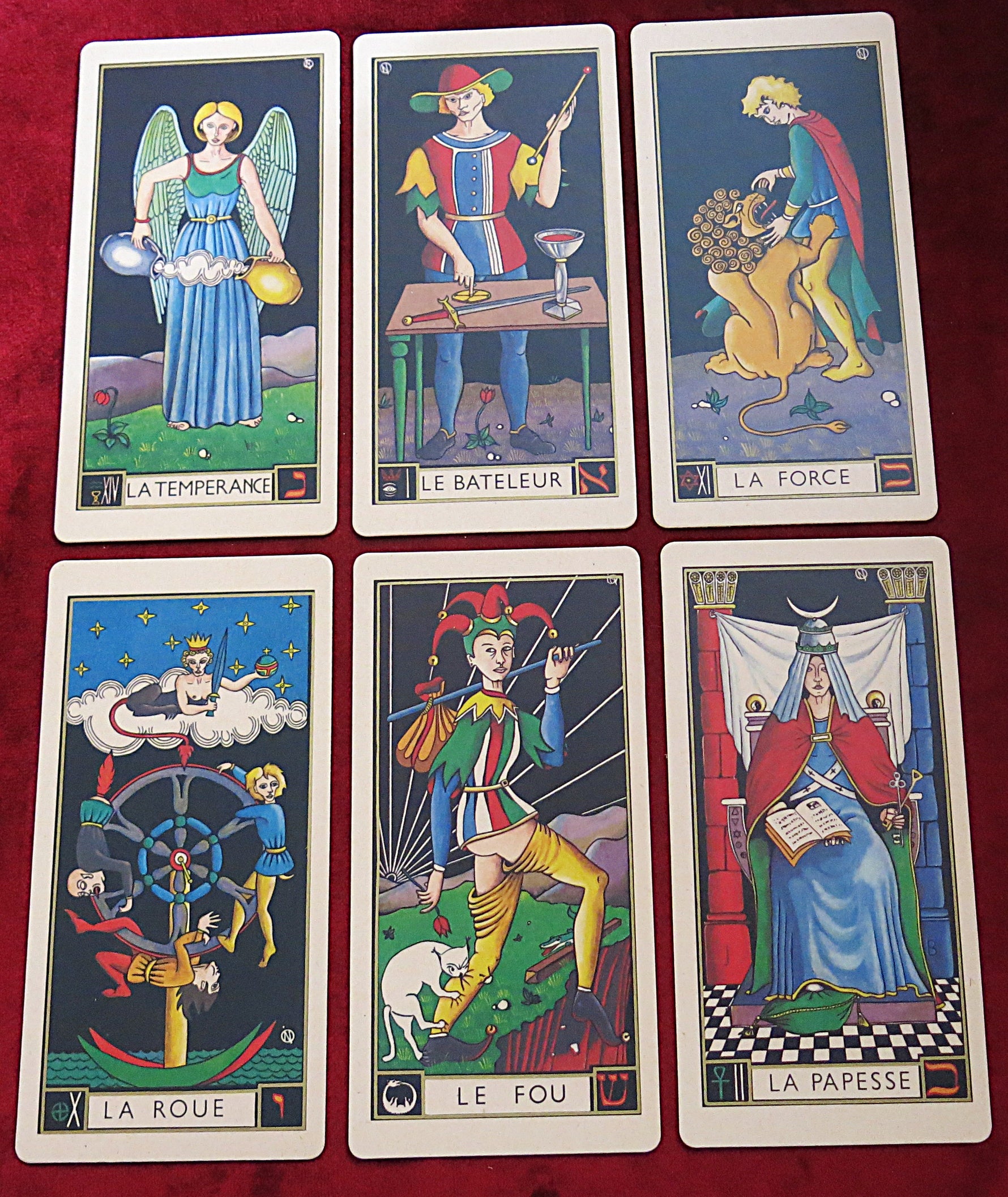 Vintage Le Tarot d'Argolance – Pierrick Pinot Limited Edition No. 327/999 (1984) Wooden Box Complete