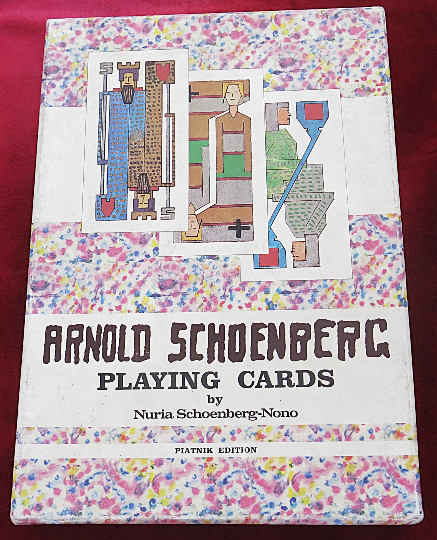Cartes à jouer Arnold Schoenberg (1981) – Édition Piatnik – Jeu complet