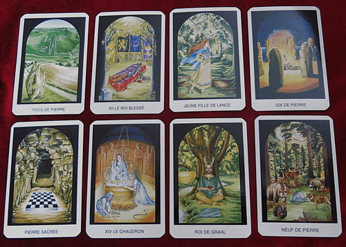 Tarot d'Avalon – Tarot de la Légende Arthurienne (Édition Deluxe Française)