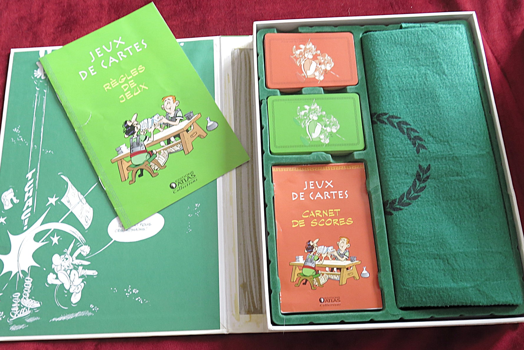 Asterix Legionnaire – Collector Card Game Box Set – Atlas Editions 2006 – COMPLETE