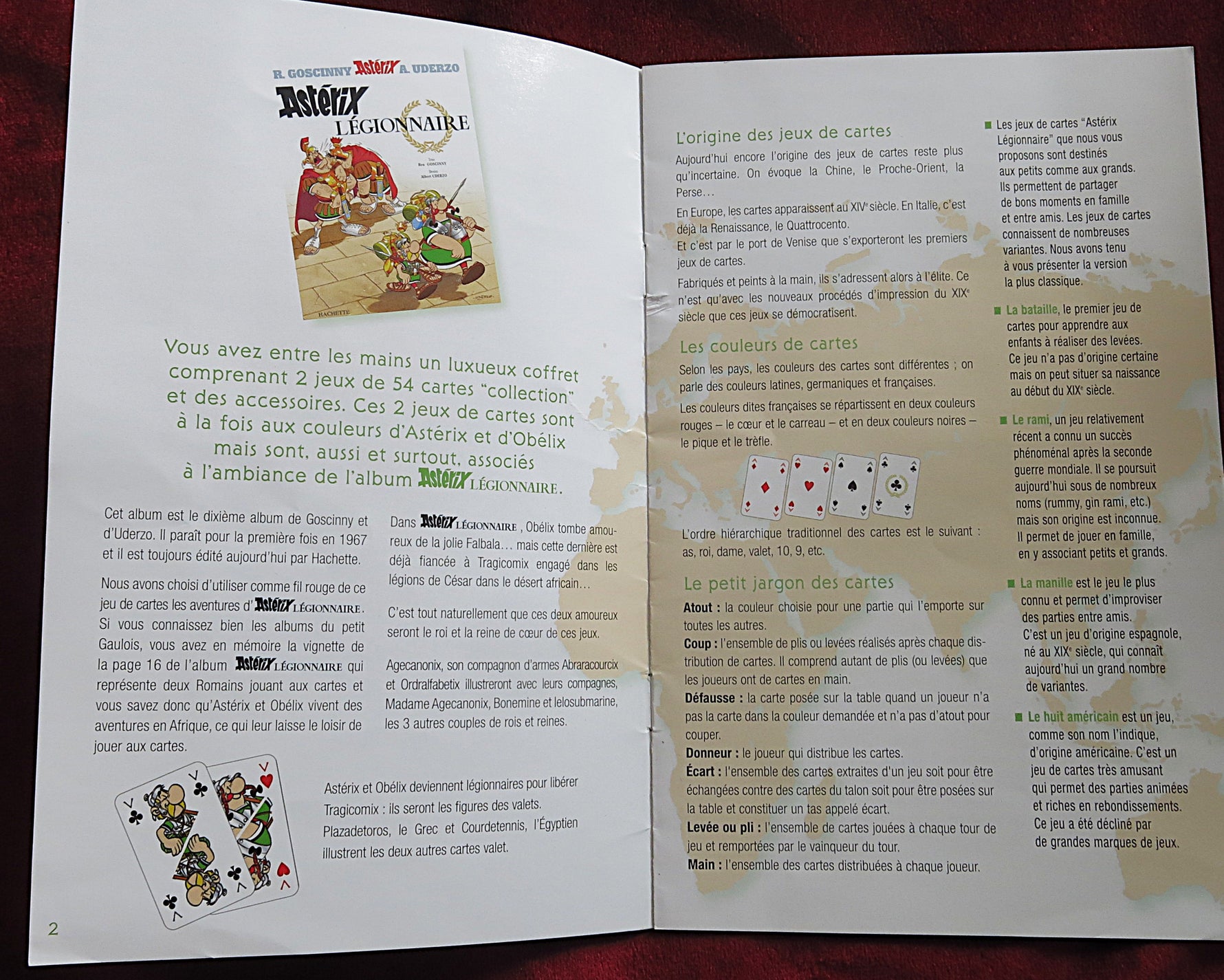 Asterix Legionnaire – Collector Card Game Box Set – Atlas Editions 2006 – COMPLETE