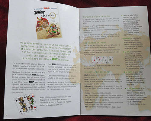 Astérix Légionnaire – Coffret Jeu de Cartes Collector – Éditions Atlas 2006 – COMPLET