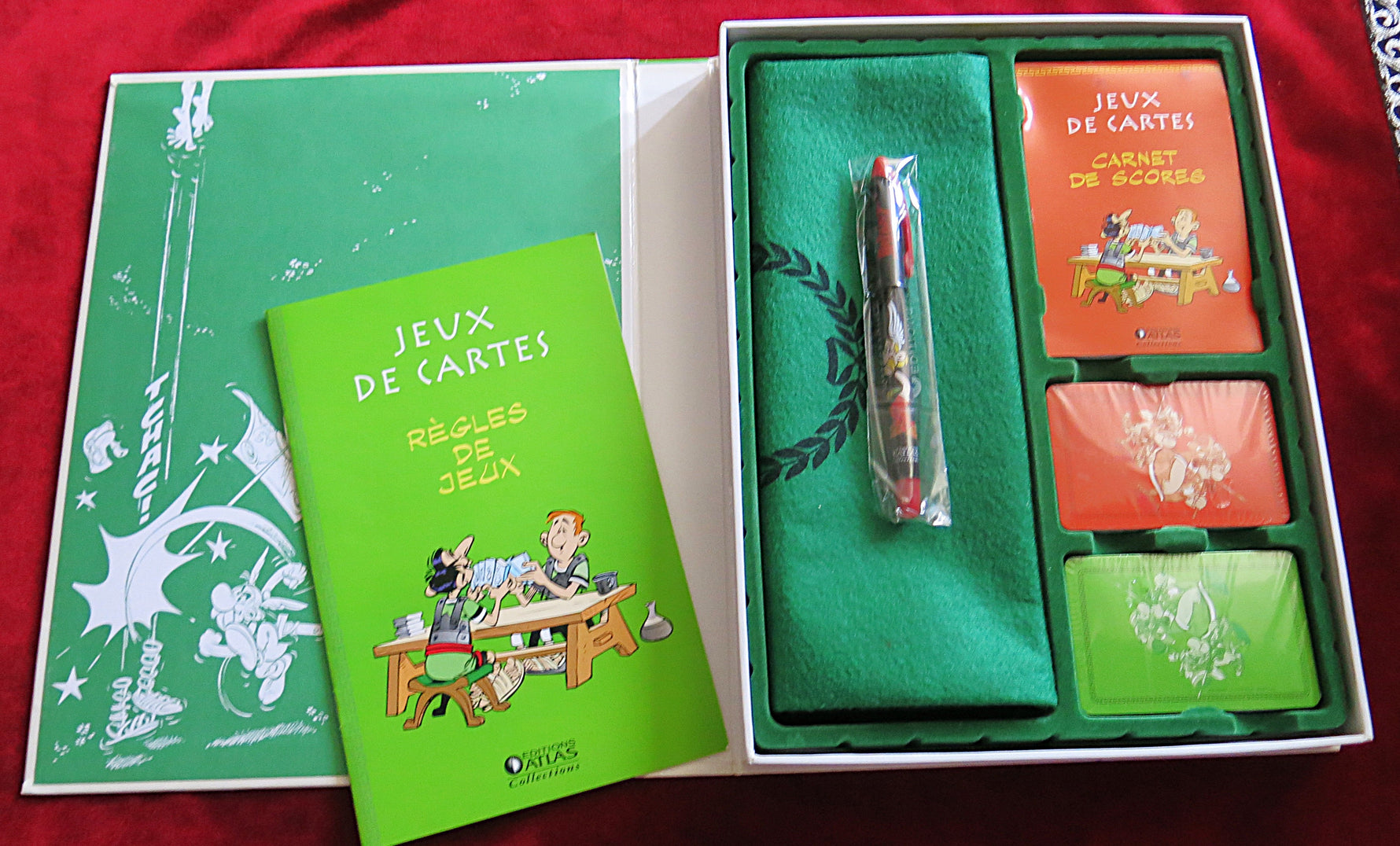Astérix Légionnaire Deluxe Card Game Set (2006) – Complete Éditions Atlas Collection