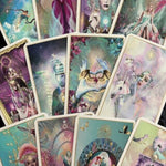 Jeu de tarot du Rêve d'Astraea - Édition limitée - Illustration éthérée - Cartes des Royaumes Astraux