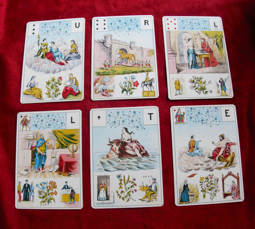 Mademoiselle Lenormand Divination Cards - Astro Mythological 1977