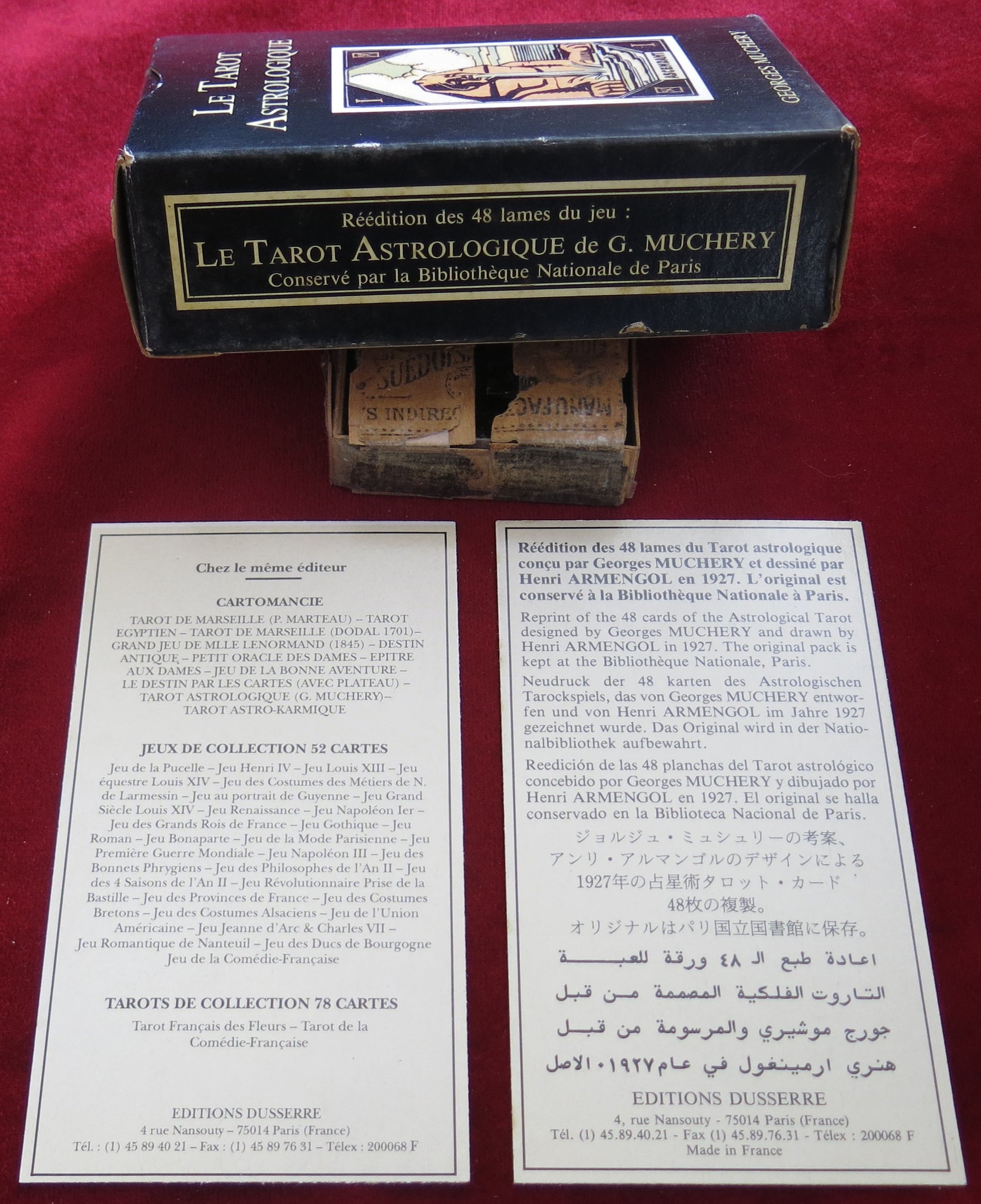 The Astrological Tarot  1986 - Georges Muchery