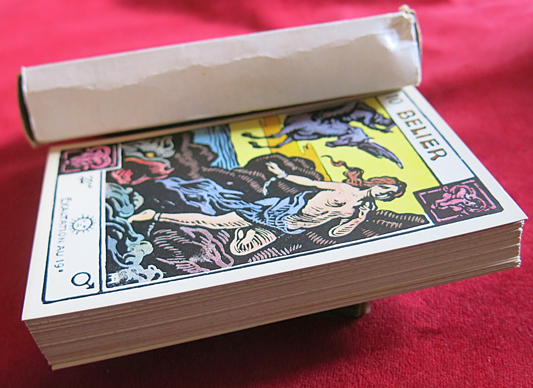 Le Tarot Astrologique (1972) – Jeu de Tarot Astrologique Vintage de Georges Muchery