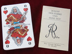 Augustus the Strong Playing Cards –  1985 Günter Schmitz Historical Cards
