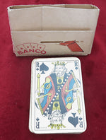 Rare jeu de cartes BANCO des années 1950 – Jeu de cartes français dans sa boîte d'origine
