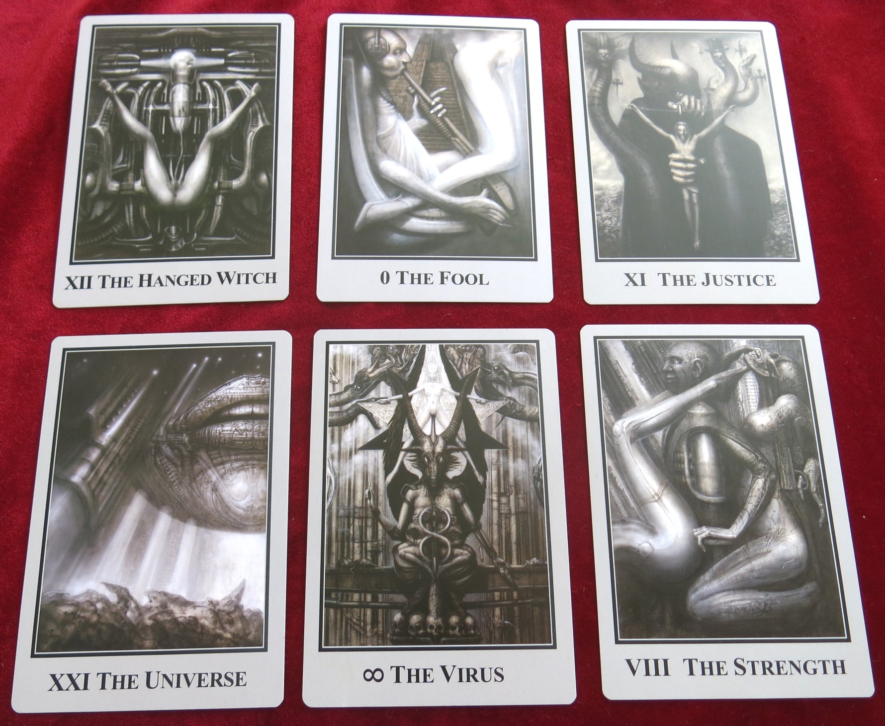 Baphomet: Tarot of the Underworld by H.R. Giger & Akron (2010 Edition – Rare Collector’s Set)