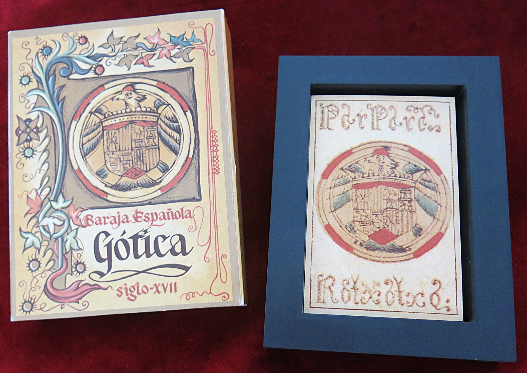 Baraja Española Gótica 17th Century - 1983 Spain Historical Playing Cards
