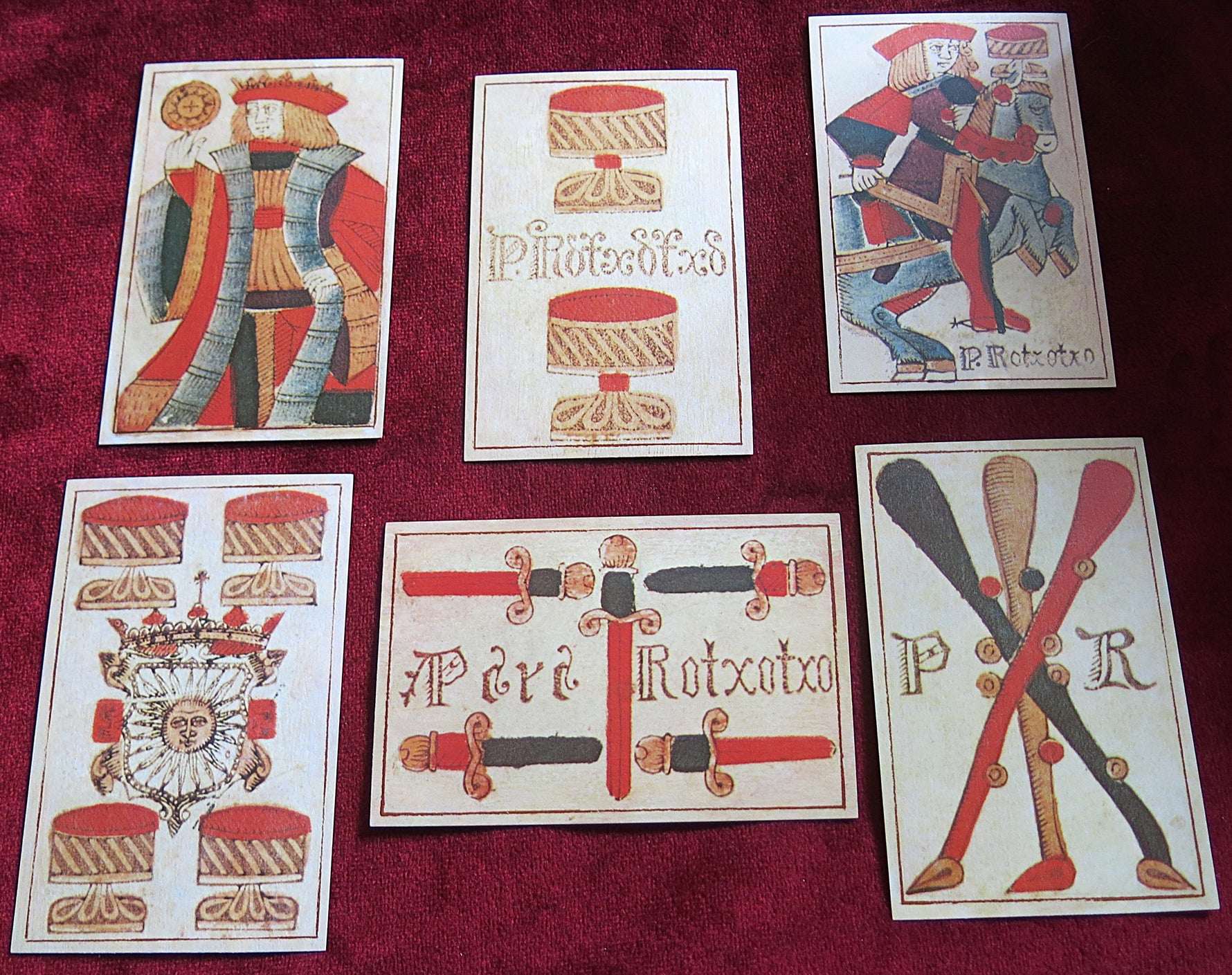 Baraja Española Gótica 17th Century - 1983 Spain Historical Playing Cards