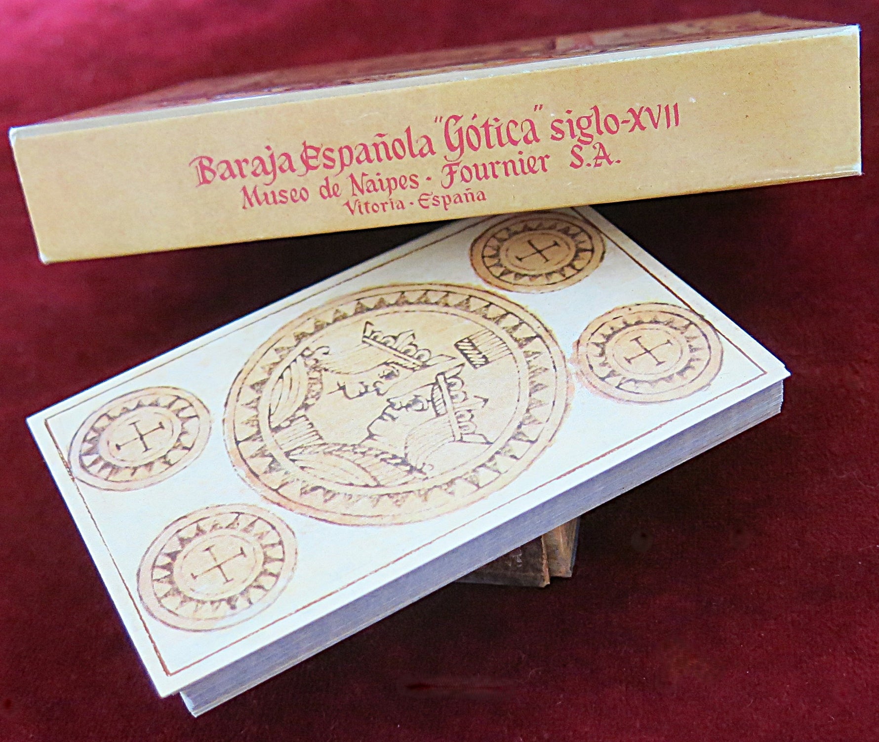 Baraja Española Gótica 17th Century - 1983 Spain Historical Playing Cards
