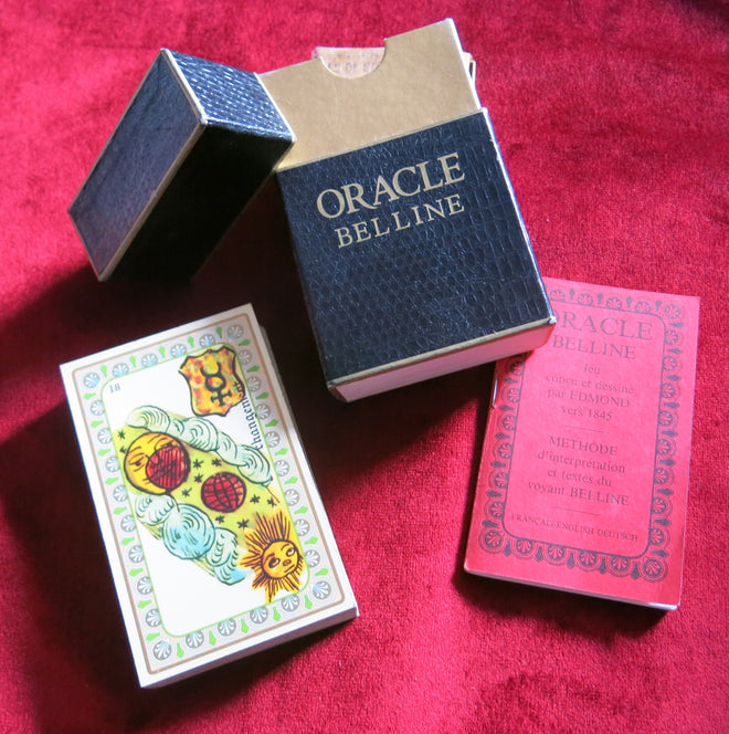 Belline Oracle 80s - Classic Box - Cartomancy - Vintage Oracle de Belline -