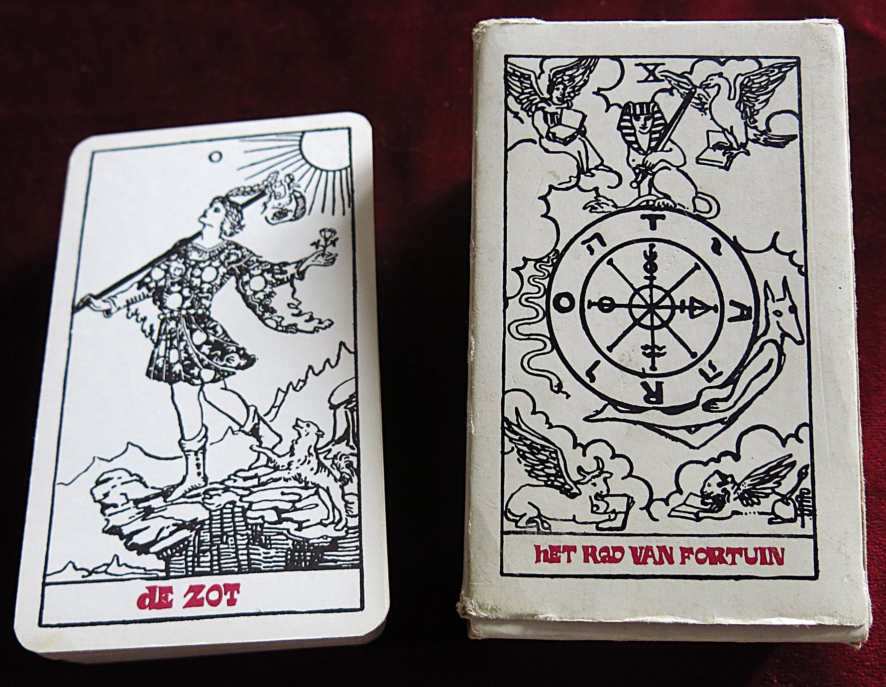 Bert Bakker Tarot 1971 — Rare Dutch RWS Deck