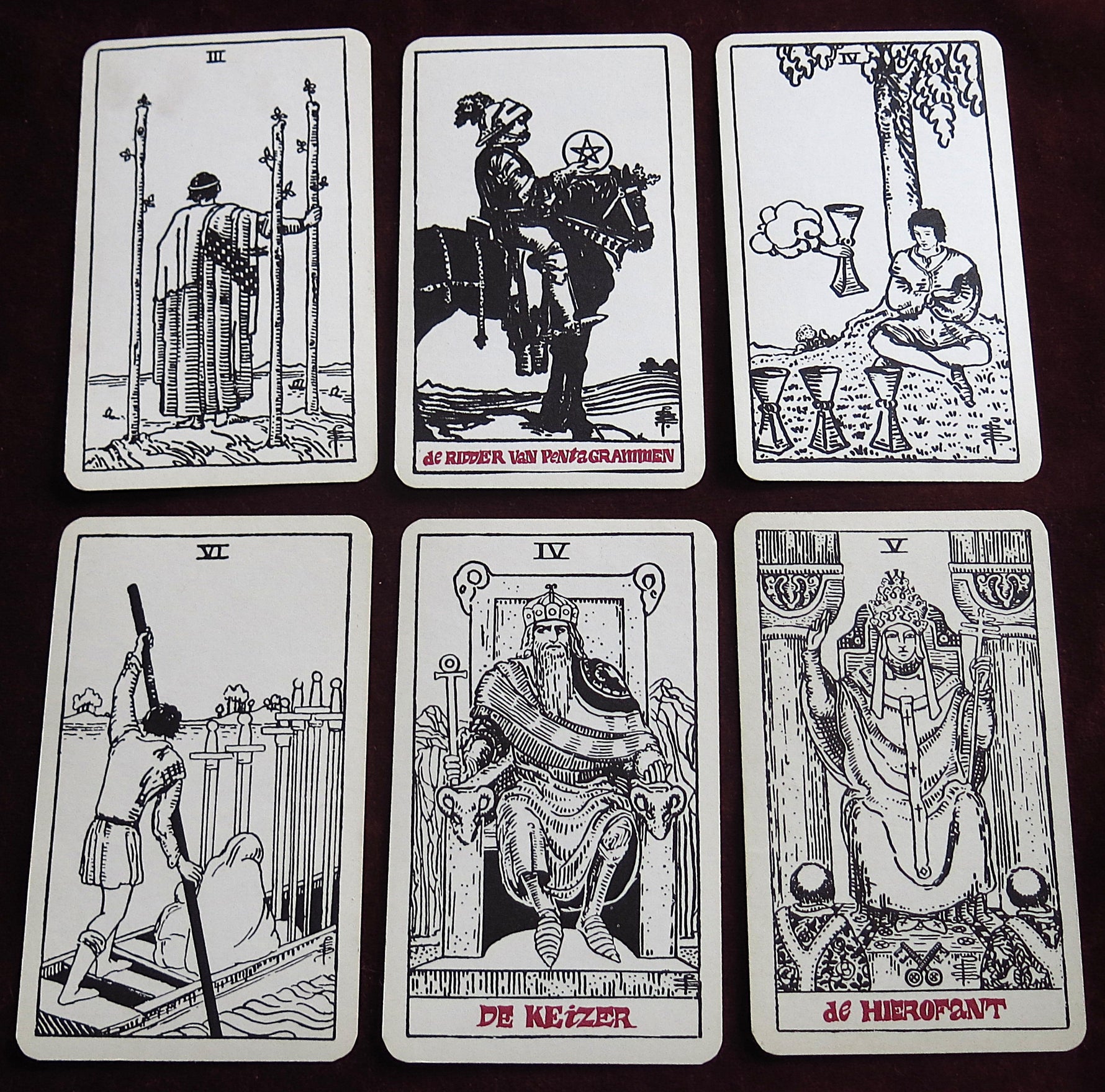 Bert Bakker Tarot 1971 — Rare Dutch RWS Deck
