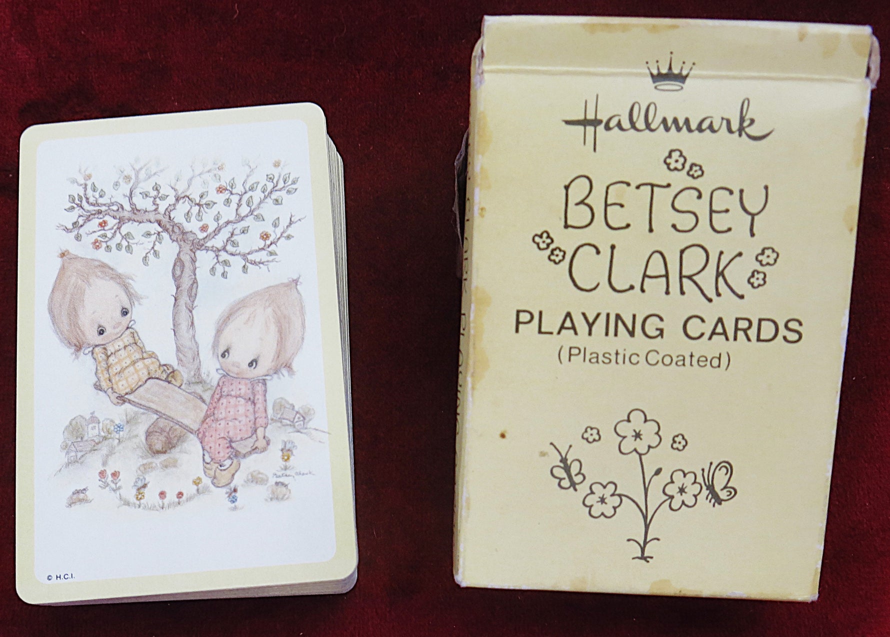 Cartes Betsey Clark années 80 par Hallmark – Jeu d'illustrations enfantines