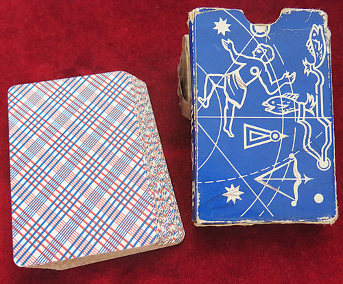 Cartes Lenormand Astra bleues - Années 70 - TRÈS RARE