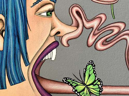 Bö's "AFFECTION" Original Art Work - Ayahuasca Vision Style