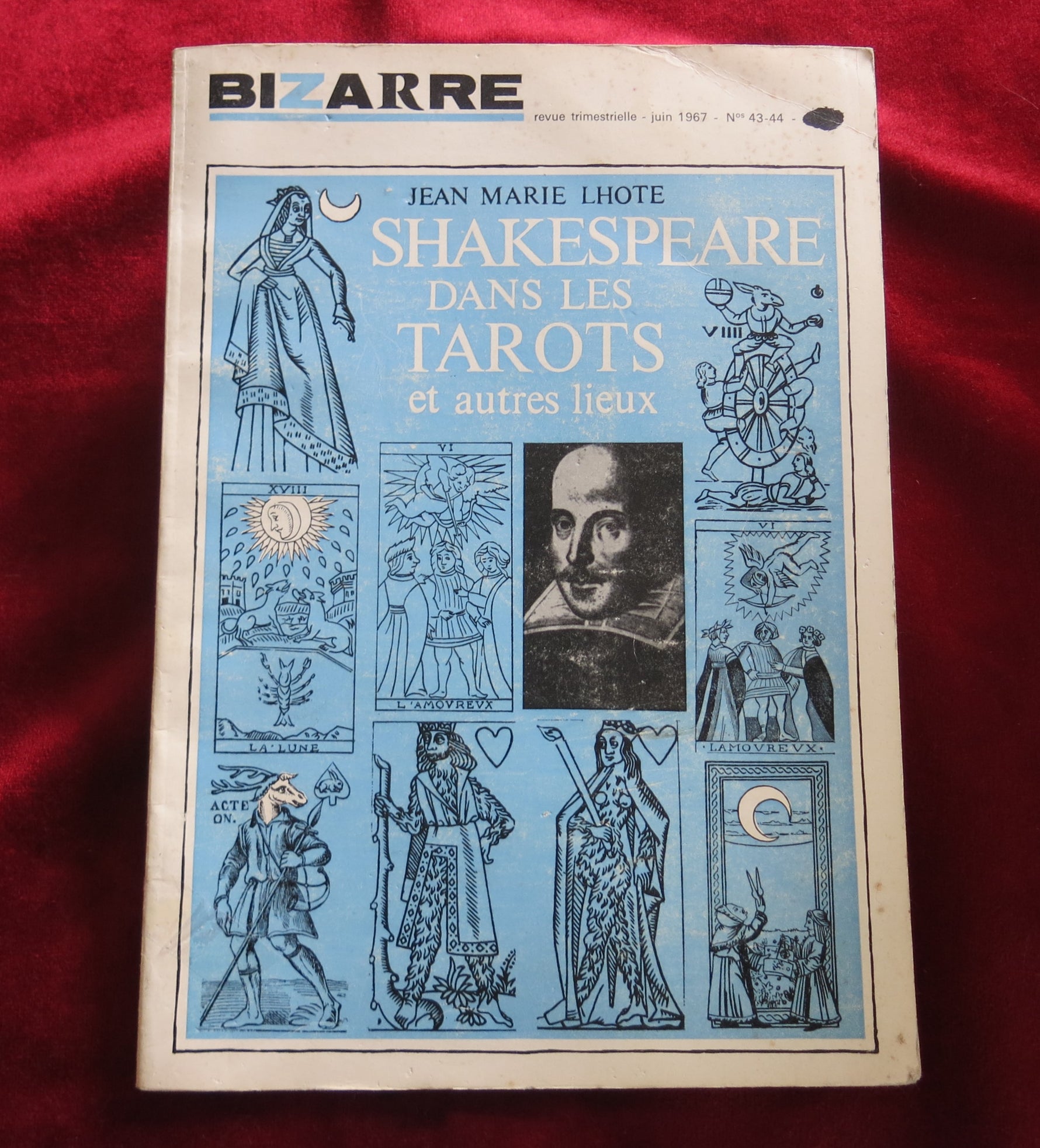 Shakespeare dans le Tarot – Numéro spécial « Études du Tarot » du magazine BIZARRE (1967)