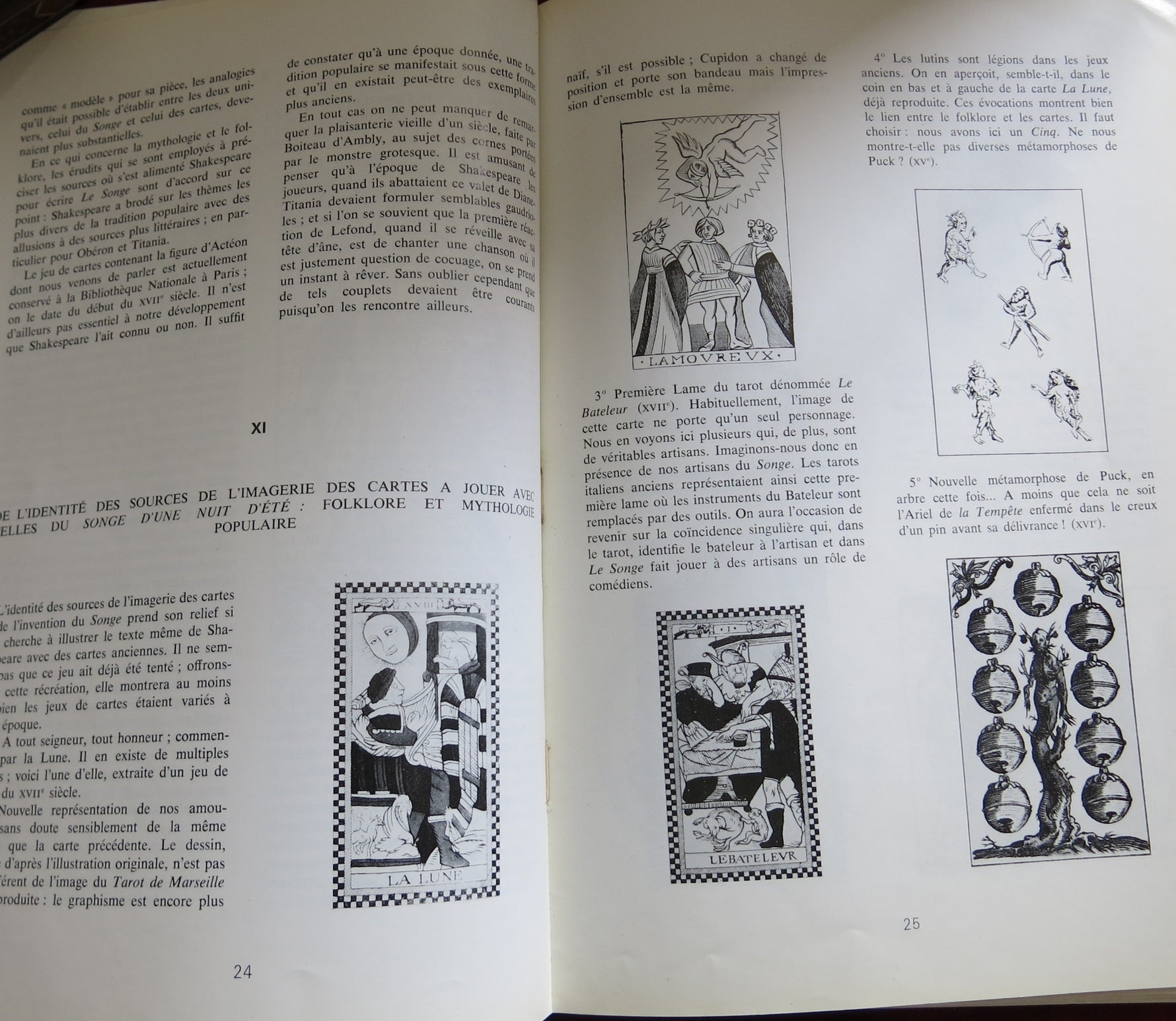 Shakespeare dans le Tarot – Numéro spécial « Études du Tarot » du magazine BIZARRE (1967)