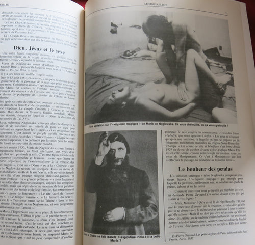 Sex & Magic 1984: Ancient Rites journal - Bizarre Sado-Masochism,S&M Bondage