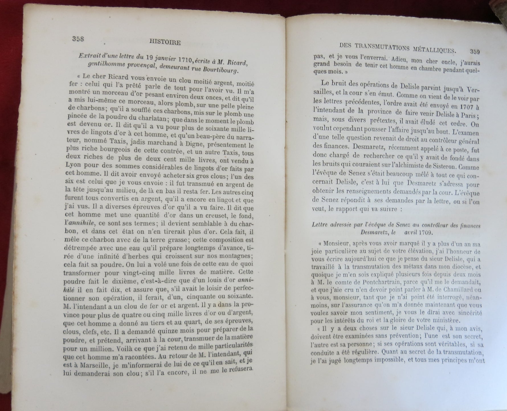 Alchimie 1856 : Essai historique et critique sur la philosophie hermétique