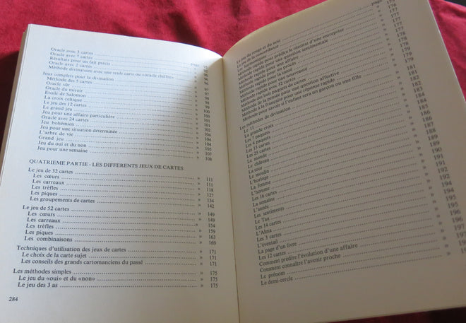 Grand livre de Cartomancie 1990 - FRANCAIS