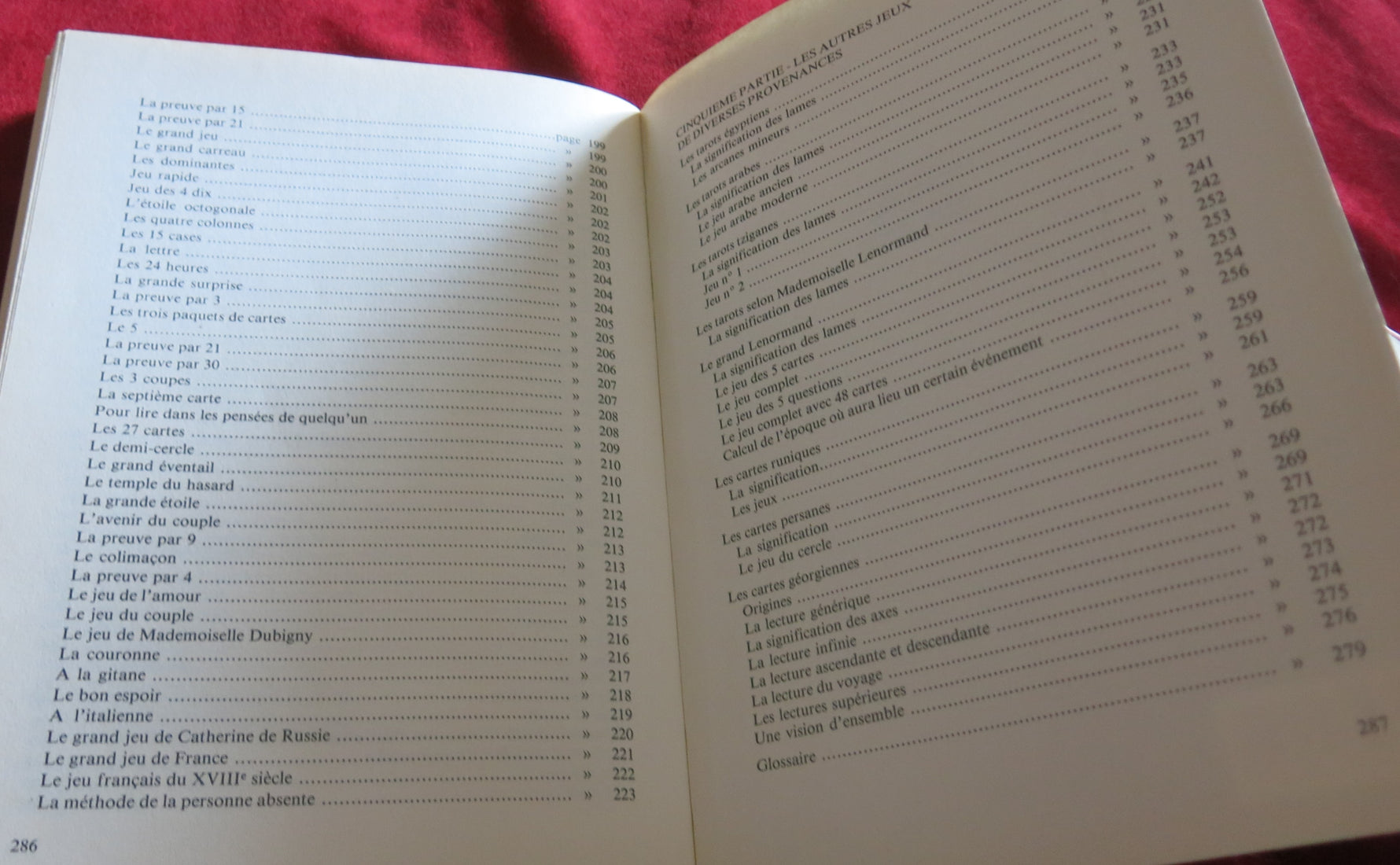 Great book of Cartomancy 1990 - FRENCH