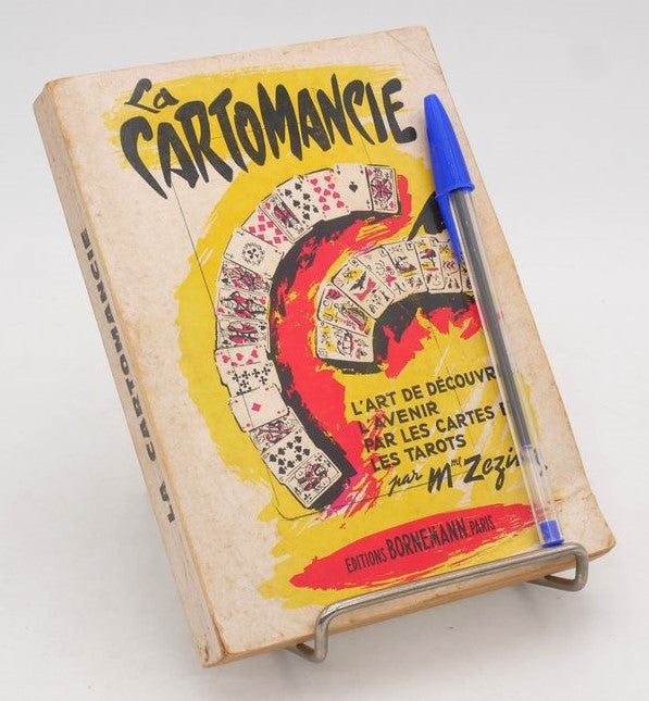 1970 CARTOMANCY Madame ZEZINA - Ancient French cartomancy book - Collection tarot book - Rare tarot book