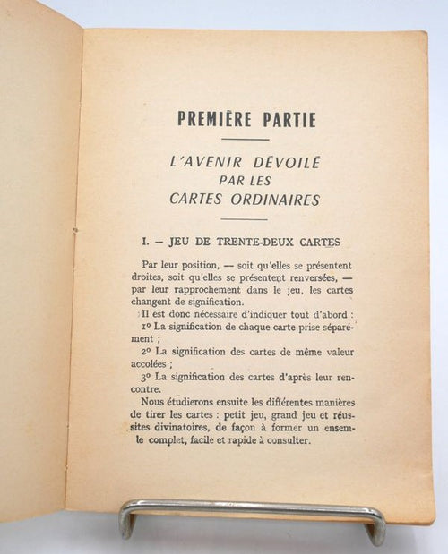 1970 CARTOMANCIE Madame ZEZINA - Livre de Cartomancie Ancienne Française