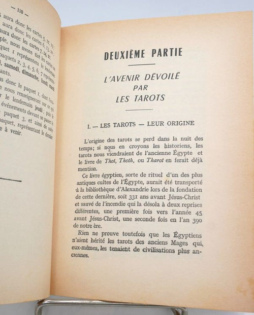 1970 CARTOMANCIE Madame ZEZINA - Livre de Cartomancie Ancienne Française