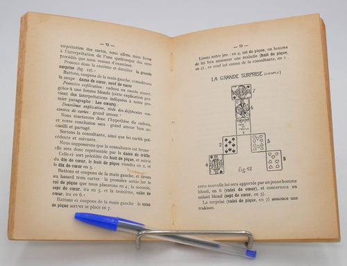 1970 CARTOMANCIE Madame ZEZINA - Livre de Cartomancie Ancienne Française