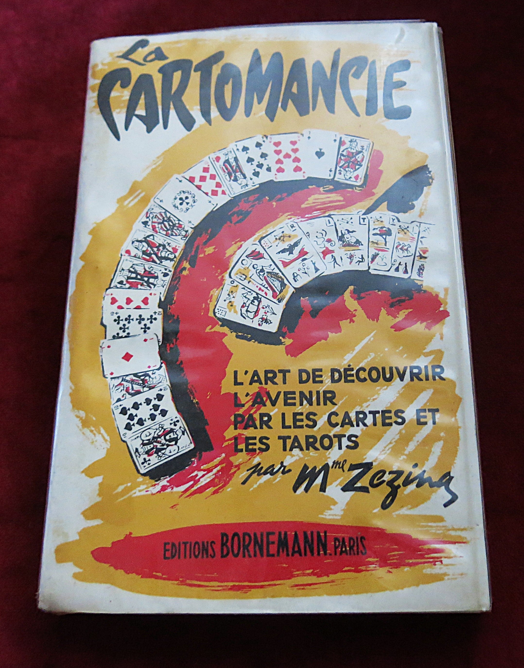 Cartomancy by Madame Zézina – Paris 1970 (Tarots & Playing Cards) - Vintage Divination Book