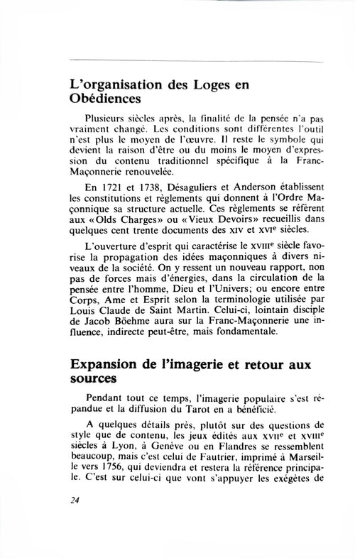 Tarot symbolique maçonnique : histoire et symboles - Ebooks en anglais et en français