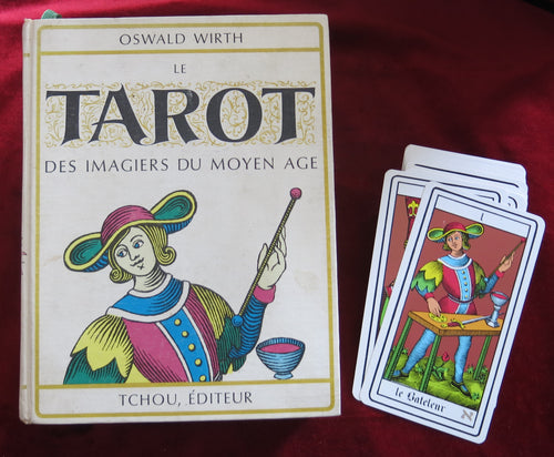 Tarot + Book by Oswald Wirth 1966 - LE TAROT Des Imagiers Du Moyen Age