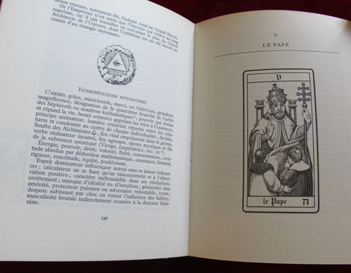 Tarot + Book by Oswald Wirth 1966 - LE TAROT Des Imagiers Du Moyen Age