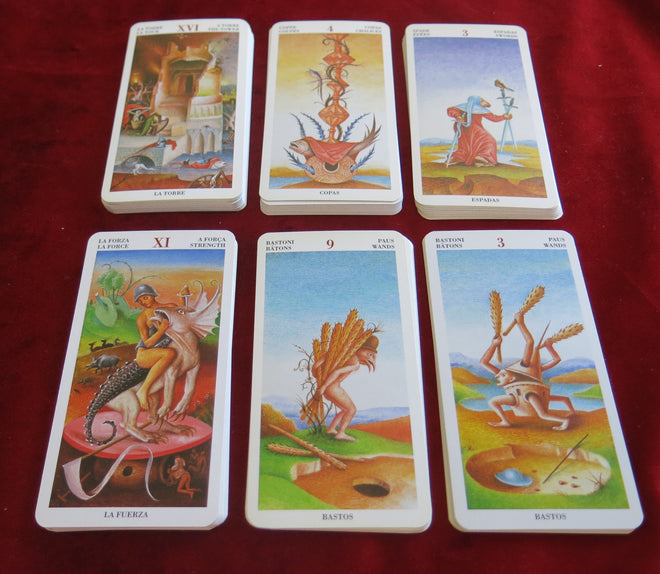 Hieronymus Bosch Tarot – Atanasov – Lo Scarabeo / Fabbri 2002 – Sealed
