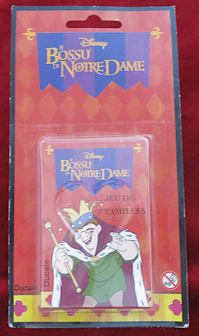 Disney Le Bossu de Notre Dame – Jeu de 7 Familles – Ducale – Années 1990 – Scellé