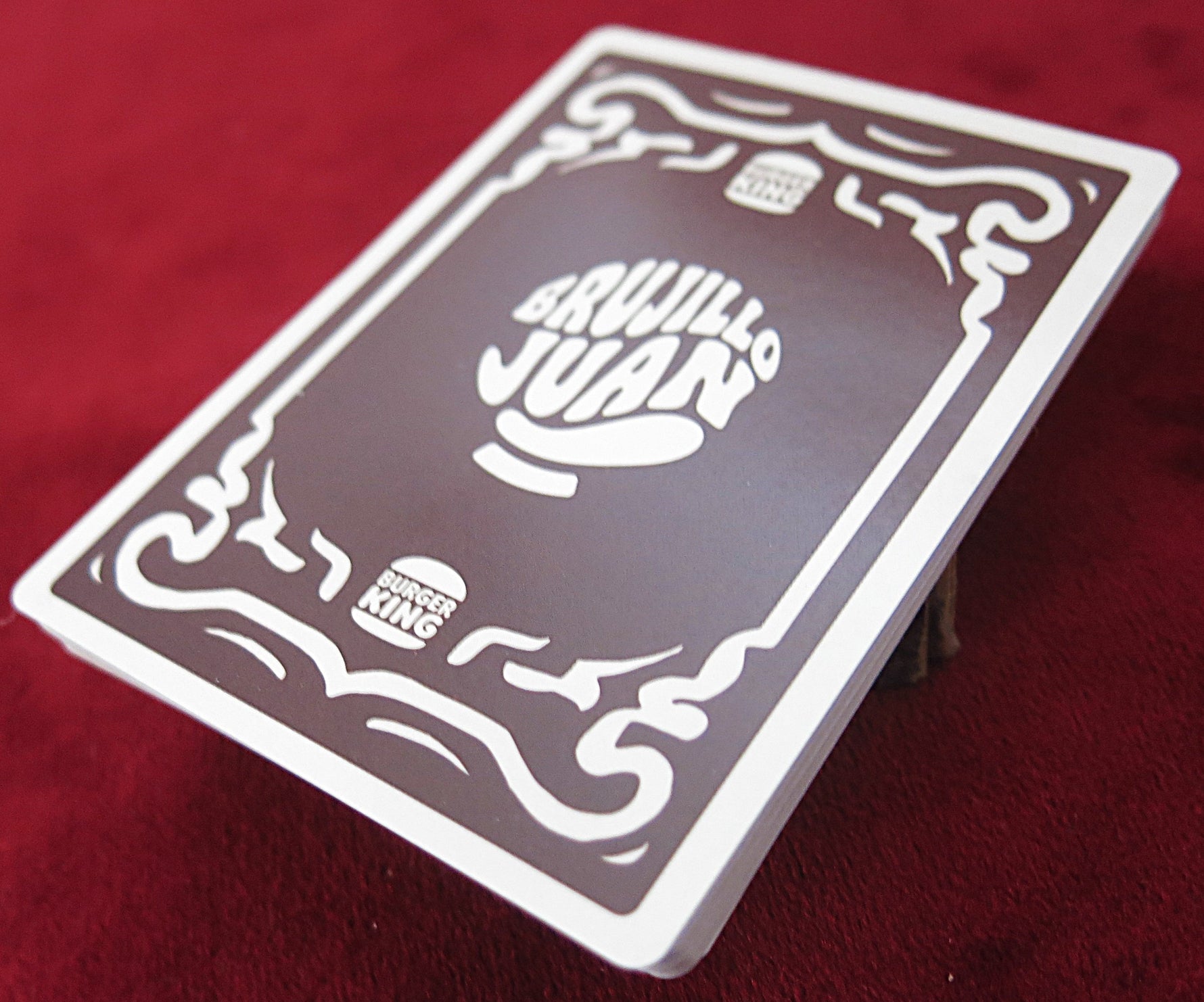 Burger King Tarot – “El Brujo Juan” Parody Deck - 22 cards