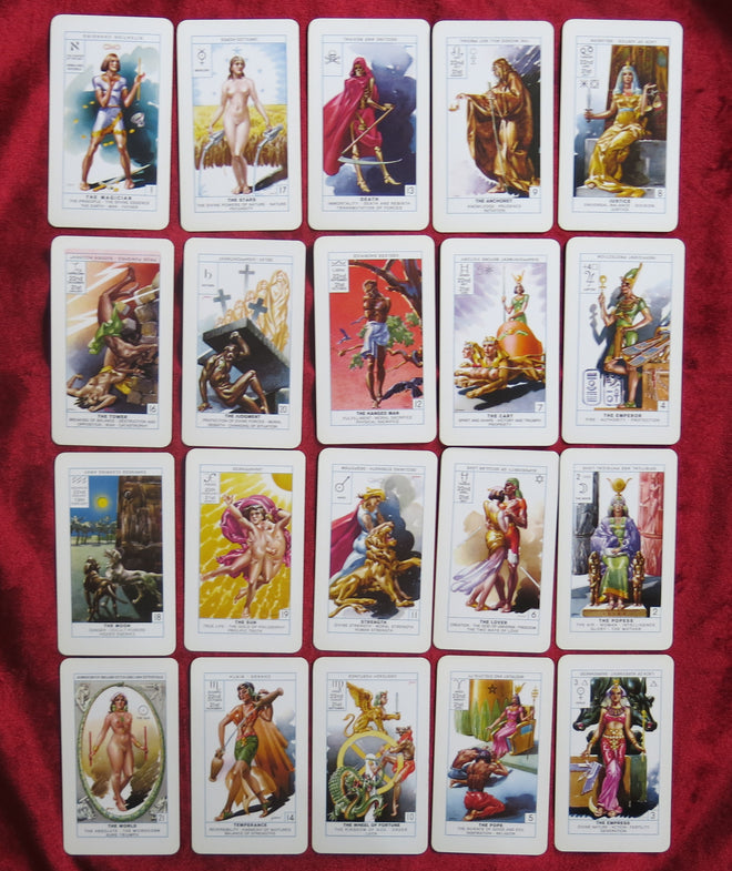 Cagliostro Tarot deck 1981 - HIGHLY COLLECTIBLE DECK