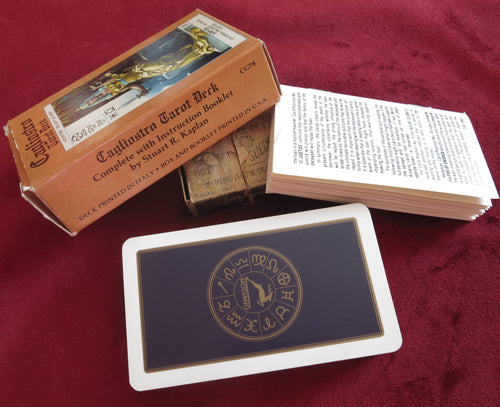 Cagliostro Tarot deck 1981 - HIGHLY COLLECTIBLE DECK