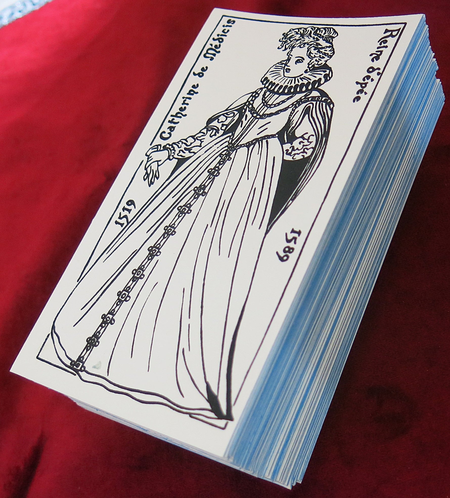 Le Tarot des Capétiens (1987) – Limited Numbered Edition 75/140 on Arches Paper