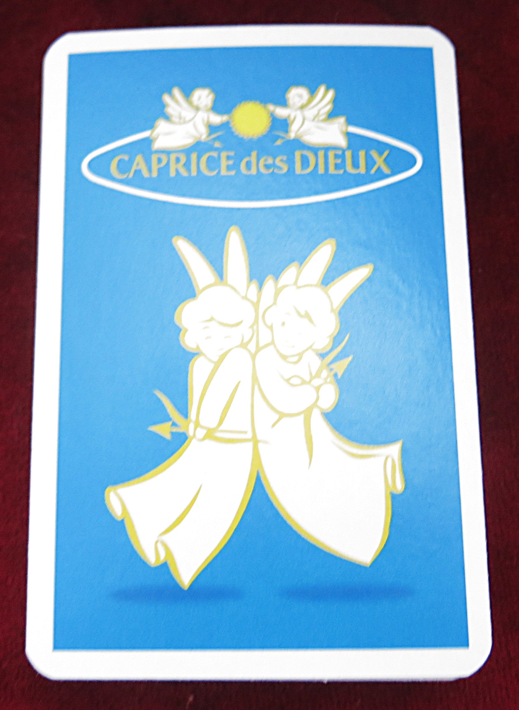 Jeu de cartes familial Caprice des Dieux – Deck promotionnel vintage