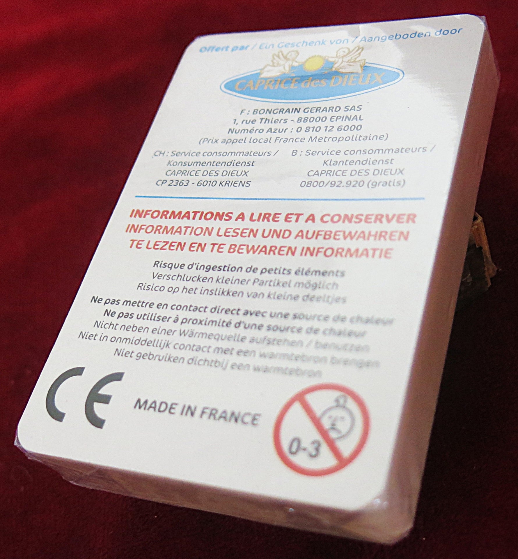 Caprice des Dieux Family Card Game – Vintage Promotional Deck