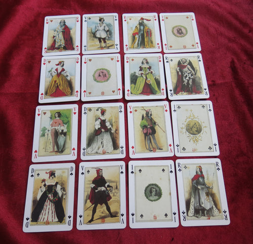 Romantic Nanteuil 1976 Playing Cards – Facsimile of the 1838 Edition