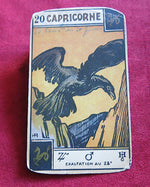 Carte Astrologique « Capricorne » – Georges Muchery 1924 - 1ère Édition CARTE UNIQUEMENT !