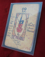 c. 1930 – Papus Tarot Study Card No. 12 – Le Pendu – Card Only - Papus & Saint-Yves Tradition