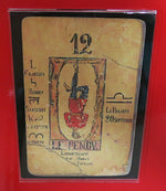 c. 1930 – Papus Tarot Study Card No. 12 – Le Pendu – Card Only - Papus & Saint-Yves Tradition