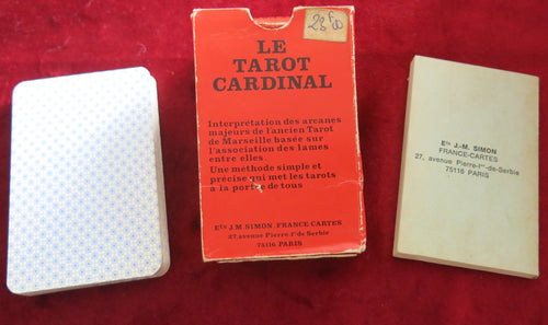 Le Tarot Cardinal - 1973 – 22 Arcanes Majeurs - Françoise Robin - La Bonne Aventure